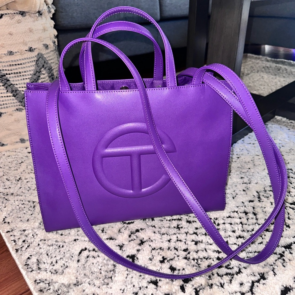 💕 sale 💕 Telfar Purple Small Shopping Bag